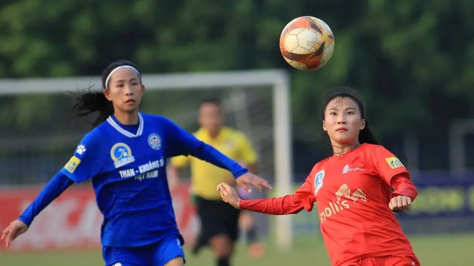 Than KSVN chiếm ngôi nhì bảng giải bóng đá nữ VĐQG